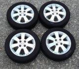 Alu felge 4.5x14” rupe 4x100 org Opel Agila