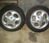 Alu felge 14' rupe 4x108, 2 kom