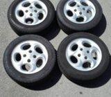 Alu felge 14” rupe 4x108, org Peugeot 206