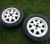 Alu felge 14' rupe 4x108, 4 kom