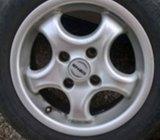 Alu felge 14' rupe 4x108, 4 kom. Jeftino!!!!!!!!! sve 4 800KN!!