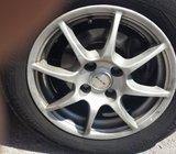 Alu felge 14' rupe 4x98, 4 kom