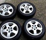 Alu felge 14” rupe 5, 4 kom