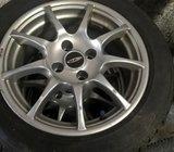 Alu felge 15' sa novim gumama