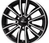 Alu felge 15'' rupe 3x112, BROCK B31 SGVP