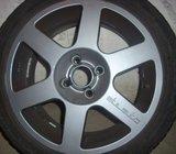 Alu felge 15' rupe 4, 4 kom.195/65/15 (balansirano)