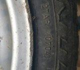 Alu felge 15” rupe 4, 4 kom