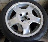 Alu felge 15' rupe 4, 4 kom