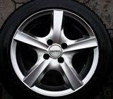 Alu felge 15' rupe 4, 4 kom