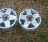 Alu felge 15' rupe 4, 4 kom