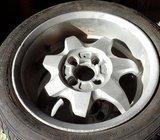 Alu felge 15'' rupe 4, 4 kom