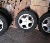 Alu felge 15” rupe 4, 4 kom