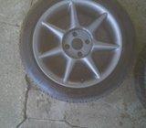 Alu felge 15' rupe 4x100, 4 kom. KING,cijena nije fiksna