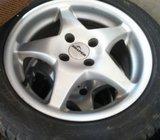 Alu felge 15' rupe 4x100, 4 kom