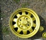 Alu felge 15” rupe 4x130