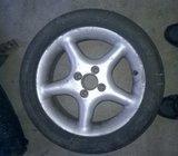Alu felge 15' rupe 4x100, 4 kom