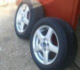 Alu felge 15” rupe 4x100, 4 kom