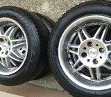 Alu felge 15' rupe 4x100, 4 kom