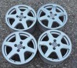 Alu felge 15” rupe 4x100,BBS org VW 4kom/1000kn