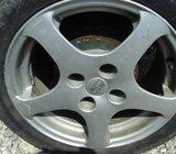 Alu felge 15'' rupe 4x100, 4 kom