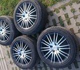 Alu felge 15' rupe 4x100, 4 kom