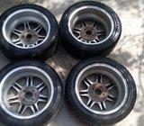 Alu felge 15' rupe 4x100, 4 kom