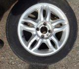 Alu felge 15” ORIGINAL CLIO 3 4x100, 4 kom