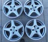 Alu felge 15” rupe 4x100, 4 kom
