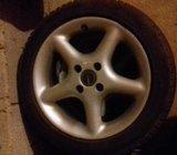 Alu felge 15' rupe 4x100, 4 kom