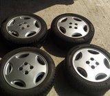 Alu felge 15' rupe 4x100, 4 kom