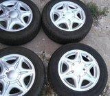 Alu felge 15' rupe 4x100, 4 kom