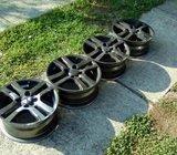 Alu felge 15' rupe 4x100, 4 kom