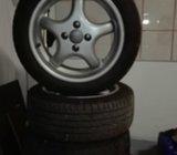 Alu felge 15” rupe 4x100, 4 kom