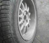 Alu felge 15” rupe 4x100, 4 kom