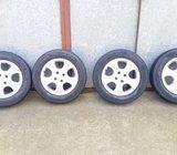 Alu felge 15' rupe 4x100, 4 kom. opel original