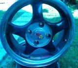 Alu felge 15' rupe 4x114.3, 3 kom