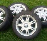 Alu felge 15' rupe 5, 4 kom