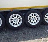 Alu felge 15” rupe 5, 4 kom