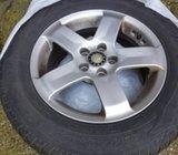 Alu felge 15” rupe 5, 4 kom