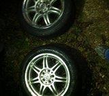 Alu felge 15' rupe 5x100, 2 kom