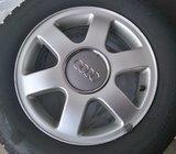 Alu felge Audi a3 15” rupe 5x100, 4 kom