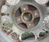 Alu felge 15” rupe 4x100, 4 kom