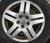 Alu felge 15” rupe 5x100, 4 kom