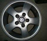 Alu felge 15' rupe 5x100, 4 kom