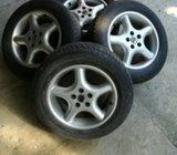 Alu felge 15” rupe 5x100, 4 kom