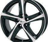 Alu felge 15' rupe 5x100, BROCK B25 SGVP