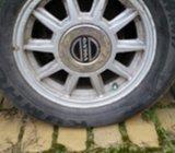 Alu felge Volvo Ford 15” rupe 5x108, zimske gume 195/65/15