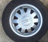 Alu felge 15' rupe 5x112, 4 kom. BEZ OSTECENJA 1000 KN NIJE FIXNO