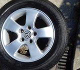 Alu felge 15' rupe 5x112, 4 kom.+gume