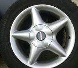 Alu felge 15” rupe 5x112, 4 kom